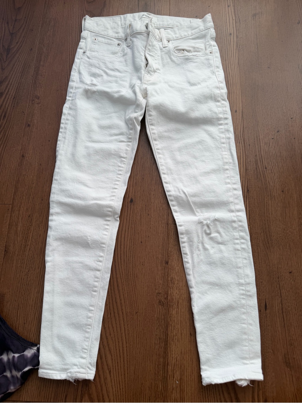 Moussy White Skinny Women's Jeans